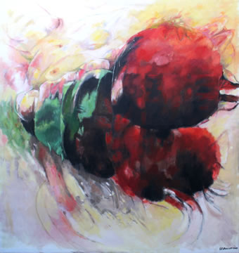 Breek mijn val voor vandaag, Afmeting 150 x 160cm