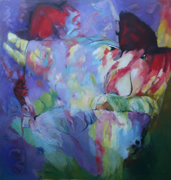 Ode aan V.V.G., Afmeting 150 x 160cm